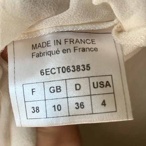 John Galliano 100% Silk White Maxi Dress women’s 4 - Picture 17 of 17